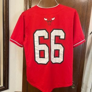 Chicago Bulls NBA jersey size Medium button down